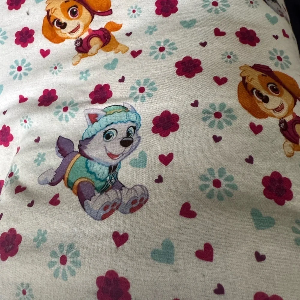 Beautiful Quality Paw Patrol Reversible Handmade Quilt 29” x 47.5 EUC